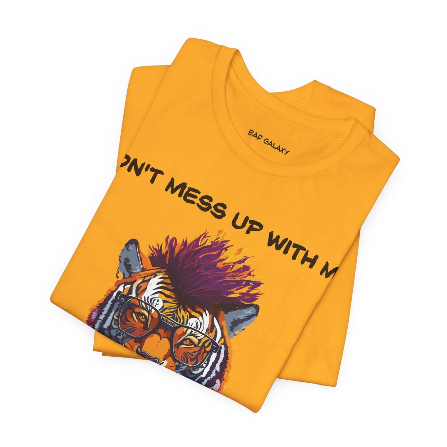 Bad Galaxy Animal T Shirt Cotton Comfort Eco Friendly Inks Printed In USA Free Shipping