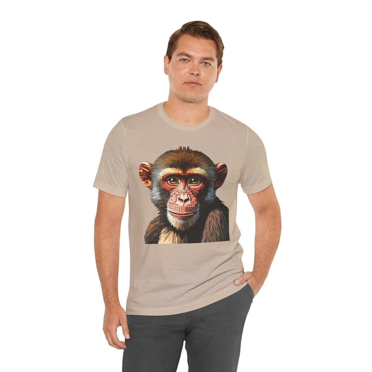 Unisex Animal Tee Shirt With Art Design Wildlife Graphic Gildan Softstyle 64000 Shirt