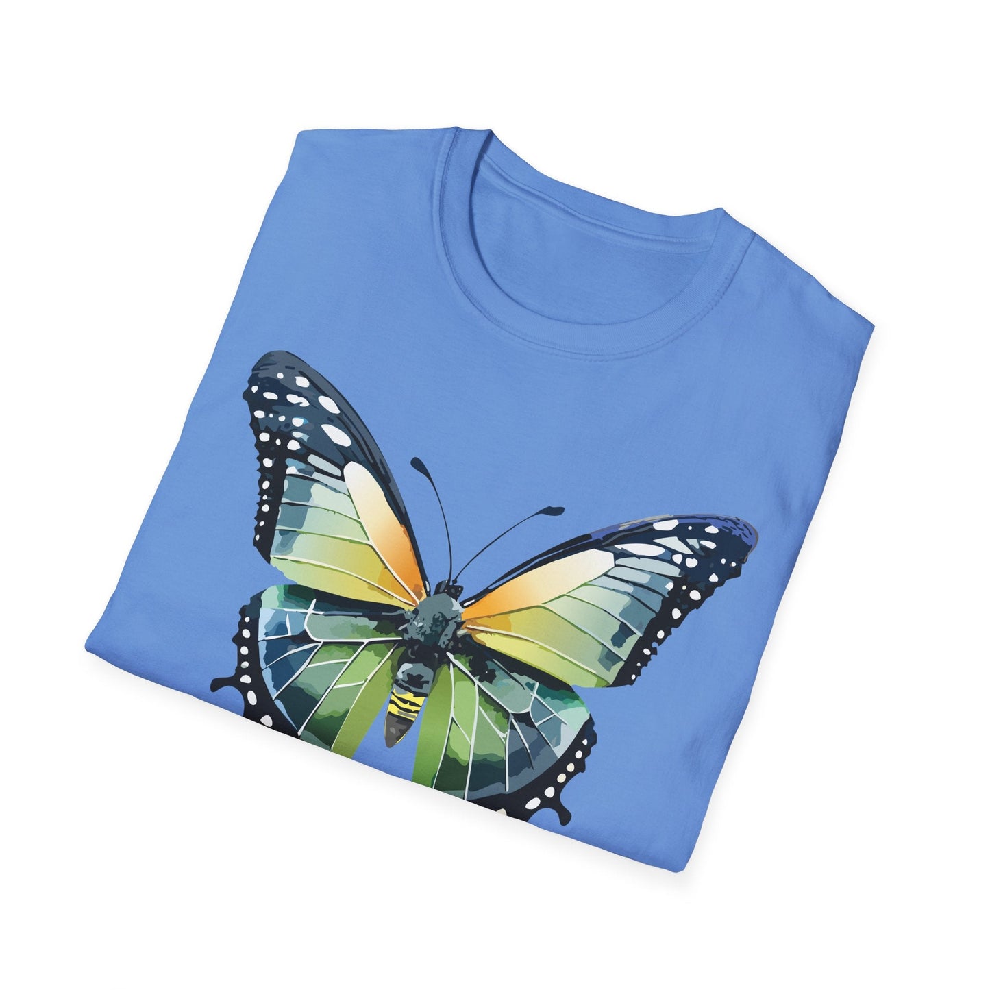 Butterfly Shirt Unisex Softstyle Gildan 64000 Monarch Butterfly Graphic Tee For Men And Women