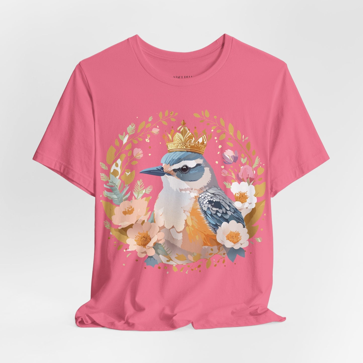 Medallion Graphic Unisex 100 Cotton Vintage Animal Medal Artwork Tee 33