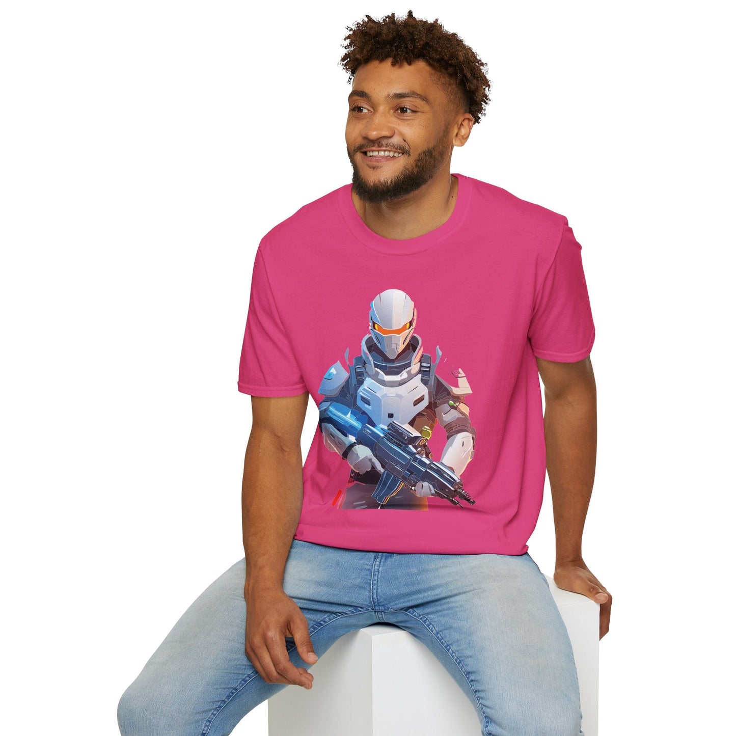 Robocop Graphic Unisex Cotton With Cyber Man Artwork Tee 4