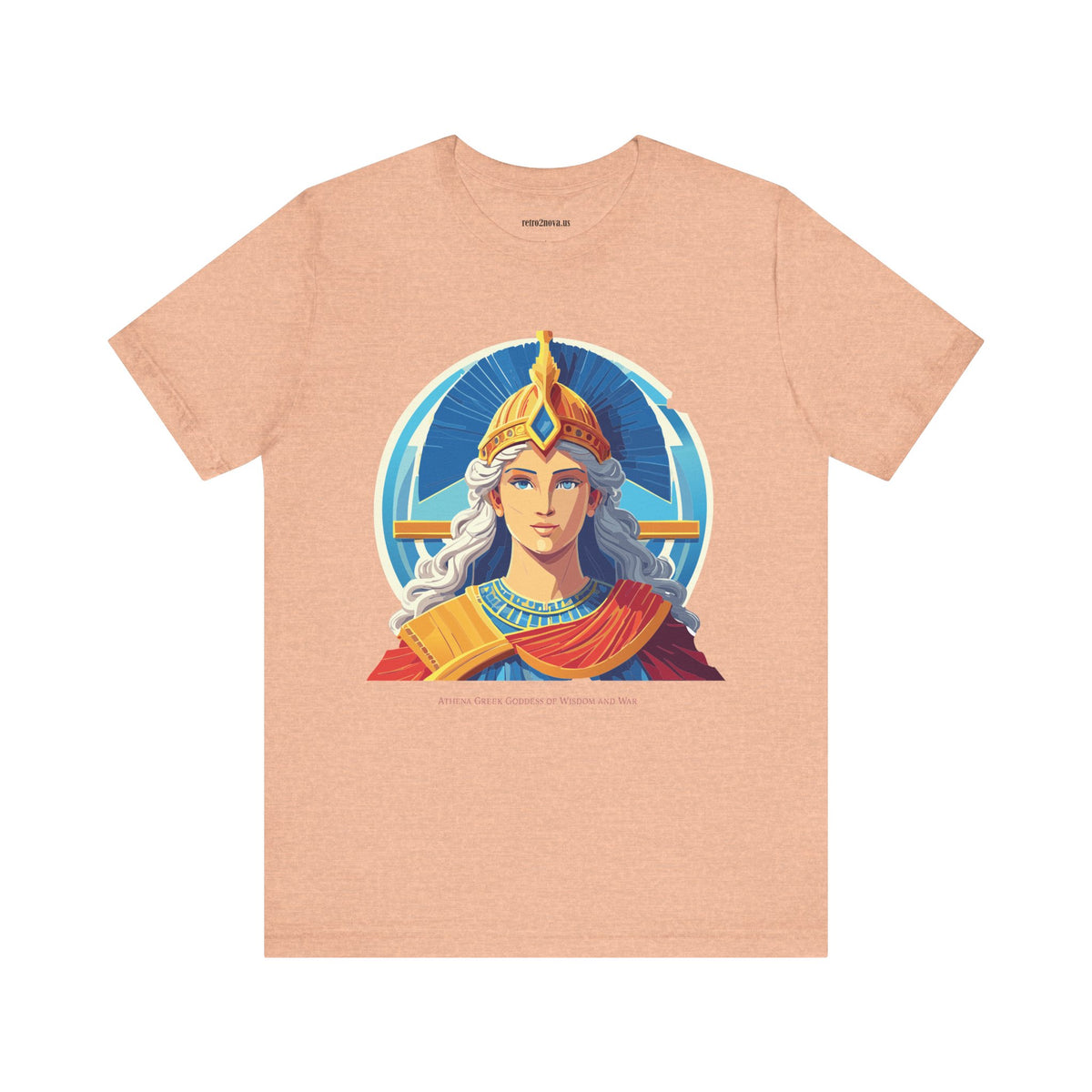 Goddess Graphic Unisex Cotton Bella+Canvas Tee with Athena