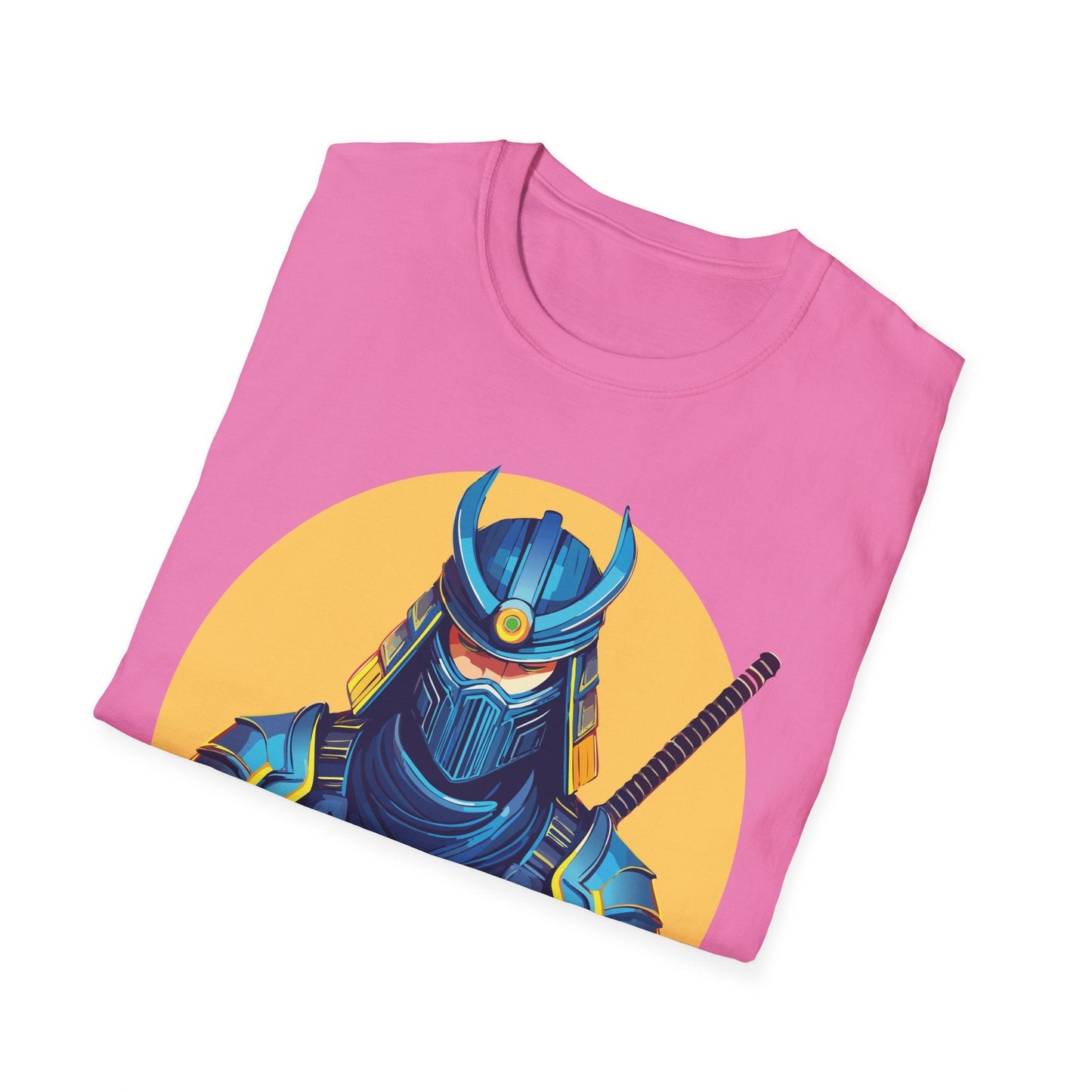 Samurai Shirt Unisex Softstyle T Shirt 100 Percent Ring Spun Cotton Tee For Everyday Comfort