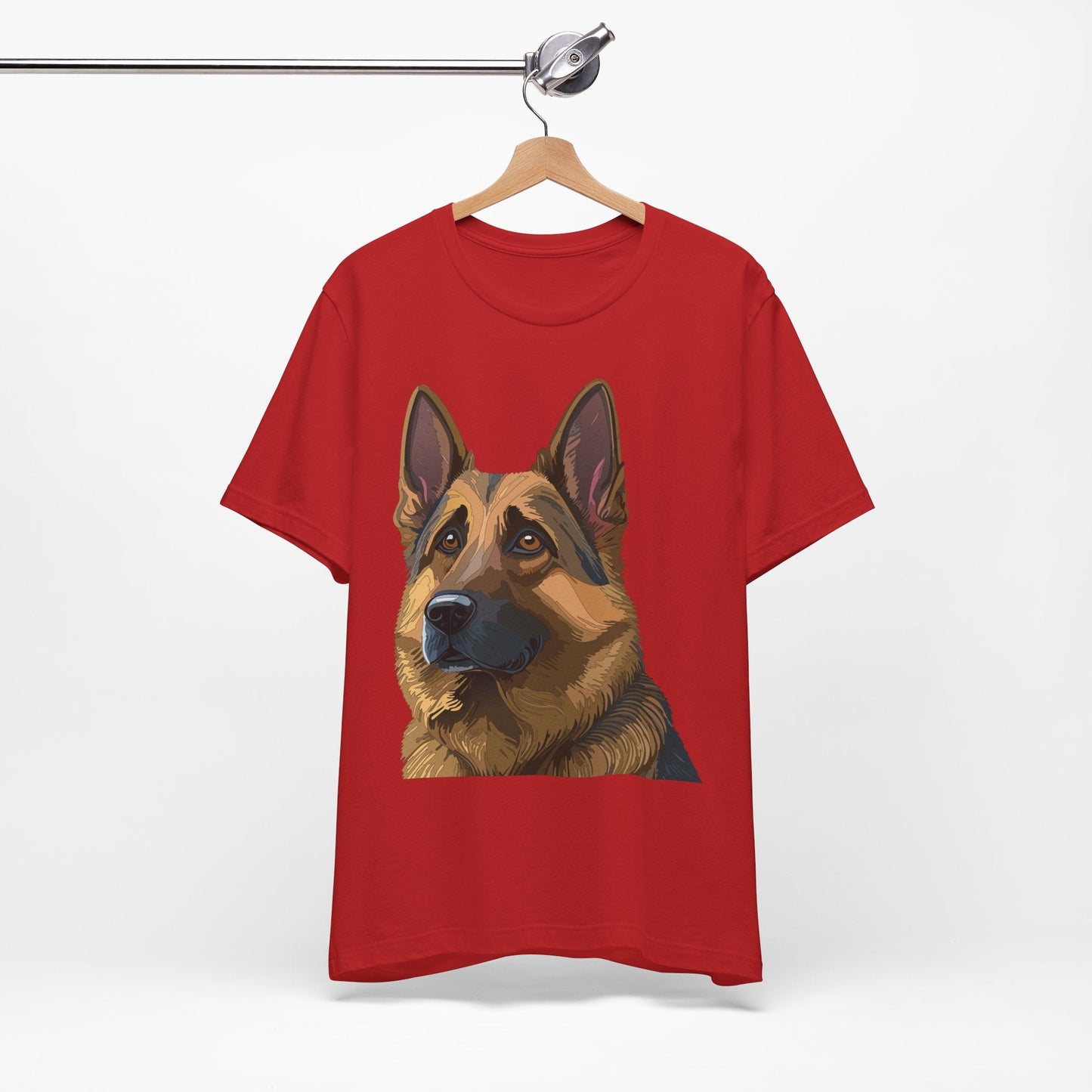 Unisex Animal Shirt With Art Design Tee Wild Animals Print Short Sleeve Comfort Tee