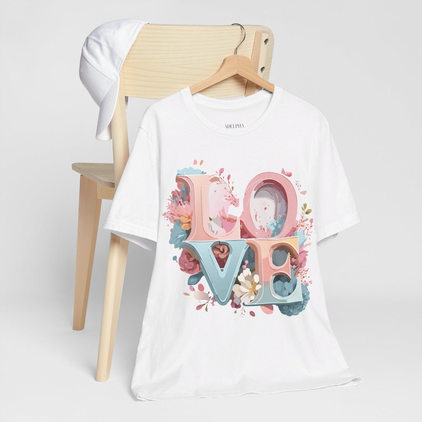 Adelpha Graphic Unisex Valentine Shirts Vintage Inspired Art Design Short Sleeve Tee