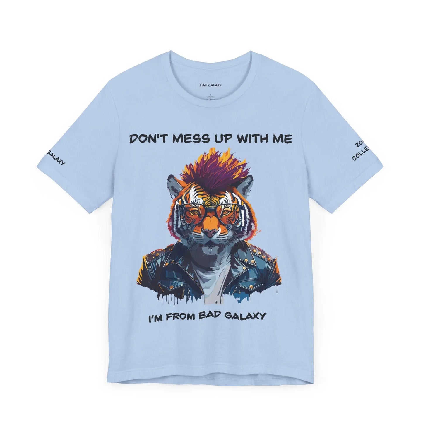Bad Galaxy Animal T Shirt Cotton Comfort Eco Friendly Inks Printed In USA Free Shipping