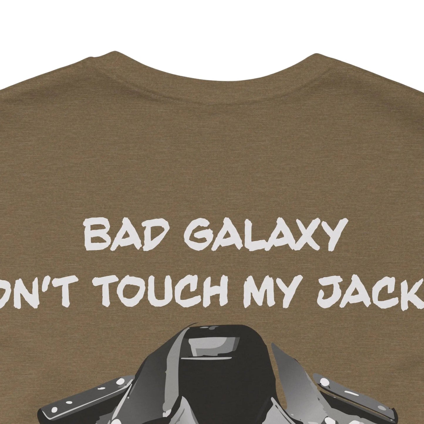 Punk Rock Tee Shirt From Bad Galaxy Made To Order 100 Percent Cotton USA Eco Friendly Inks