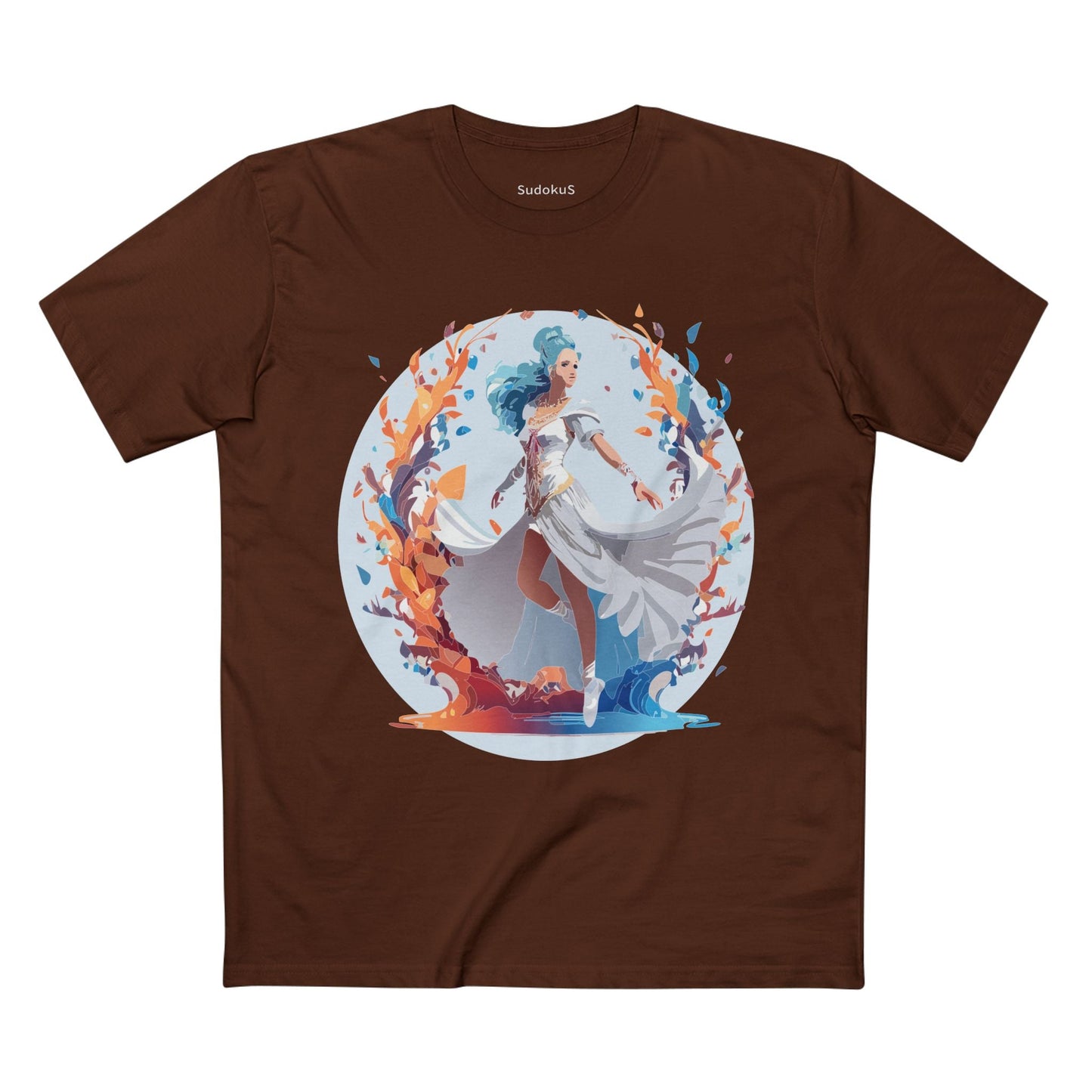 Dancer Graphic Unisex 100 Cotton Staple Tee 16