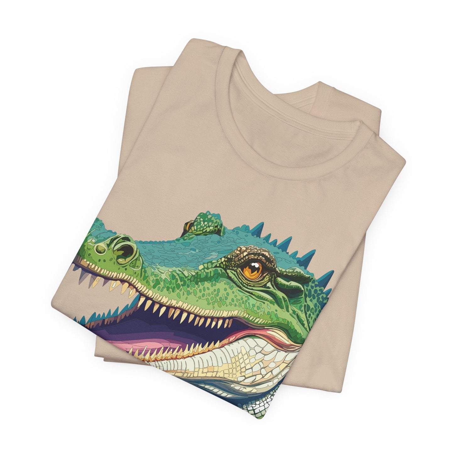 Unisex Animal Tee Shirt With Animals Art Design Wild Animals Jersey Short Sleeve