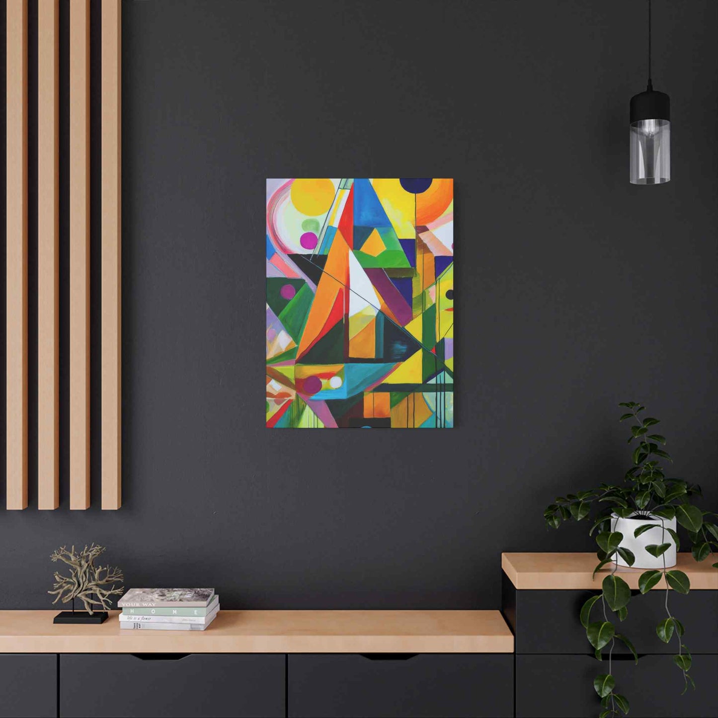 Abstract Painting Print Canvas 20x24,20x30,24x30, 24x32,24x36,30x40, 32x48,36x48,40x60 Pine-Wood Inner Frame ABS-13