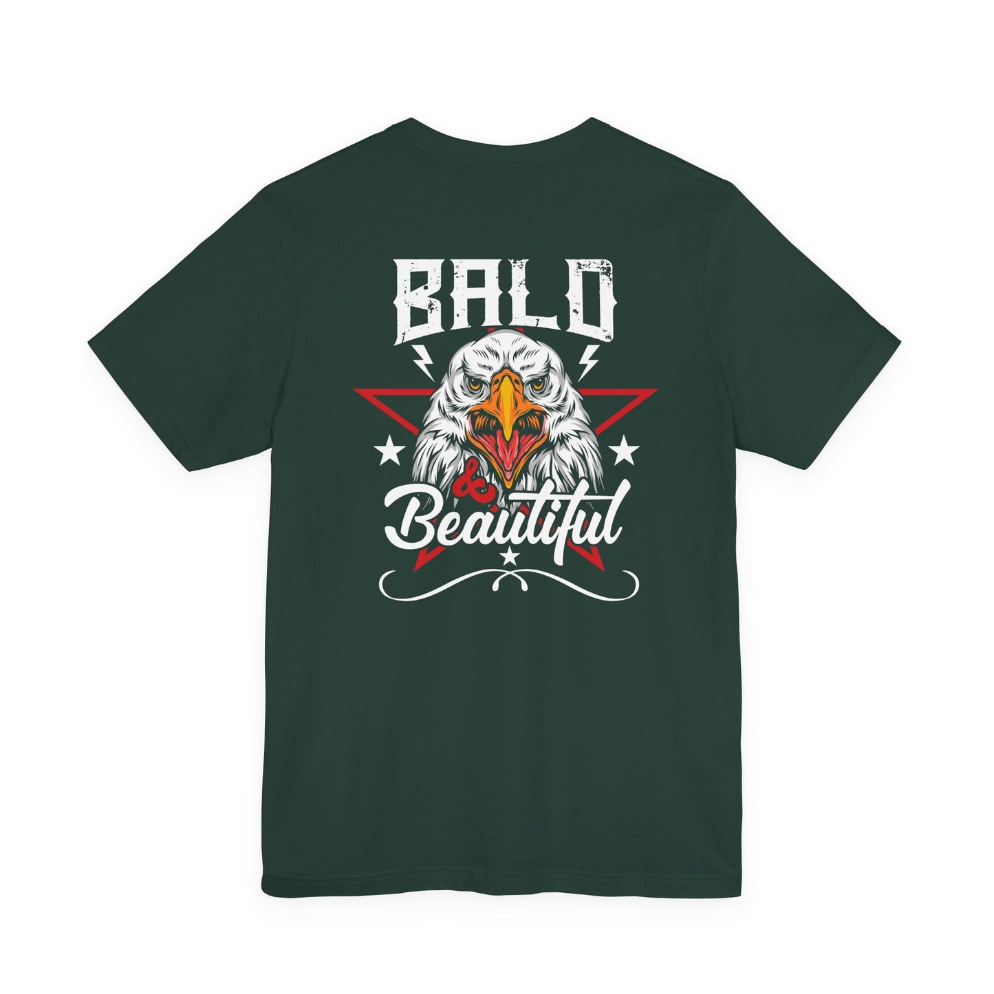 Bald Eagle Graphic Illustration Unisex Cotton Tee a3