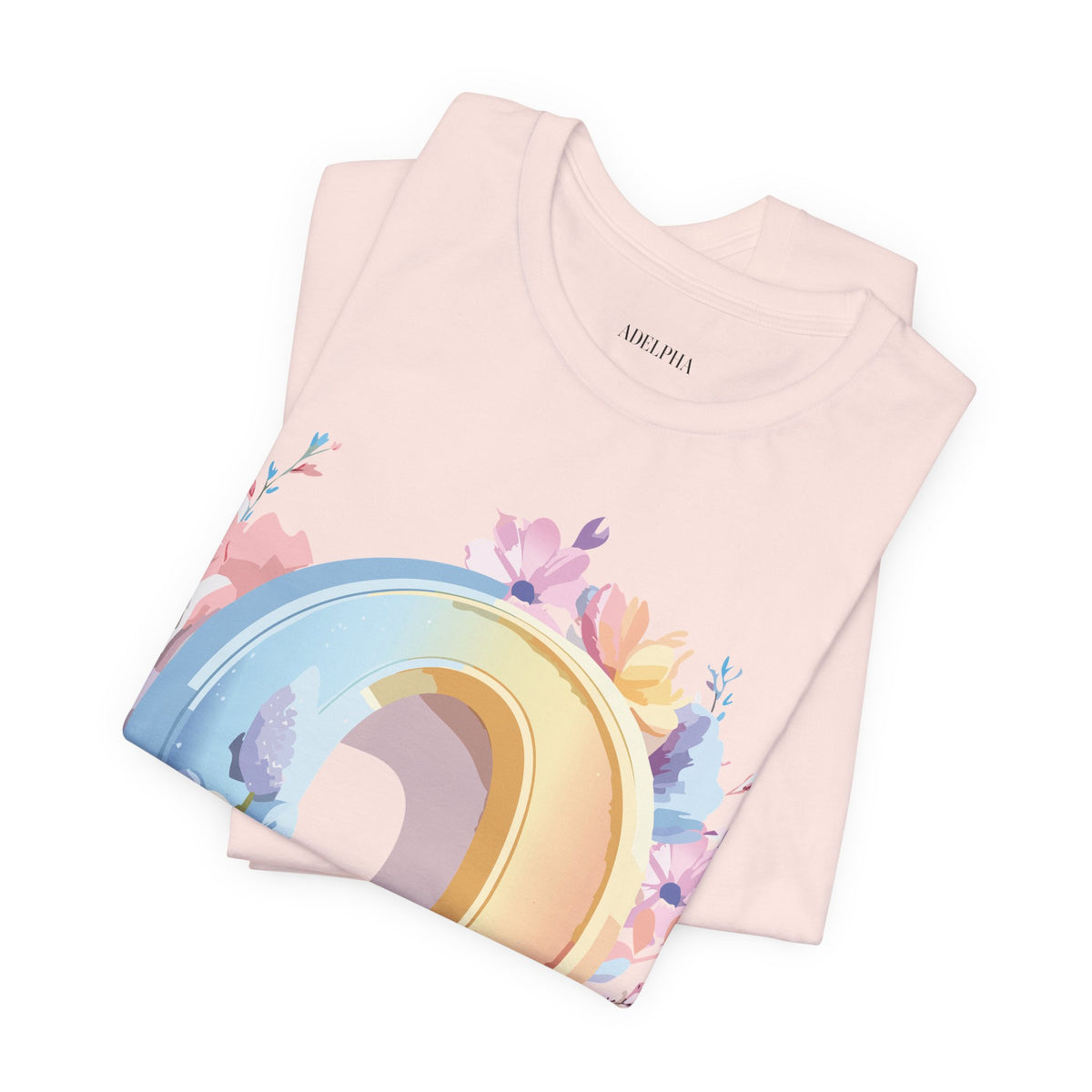 Letter O Graphic Unisex Cotton Bella+Canvas Tee with Art Letter Design