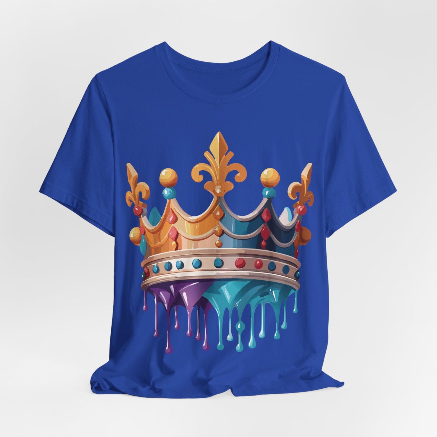 Crown Graphic Unisex 100 Cotton Vintage Artwork Tee 13