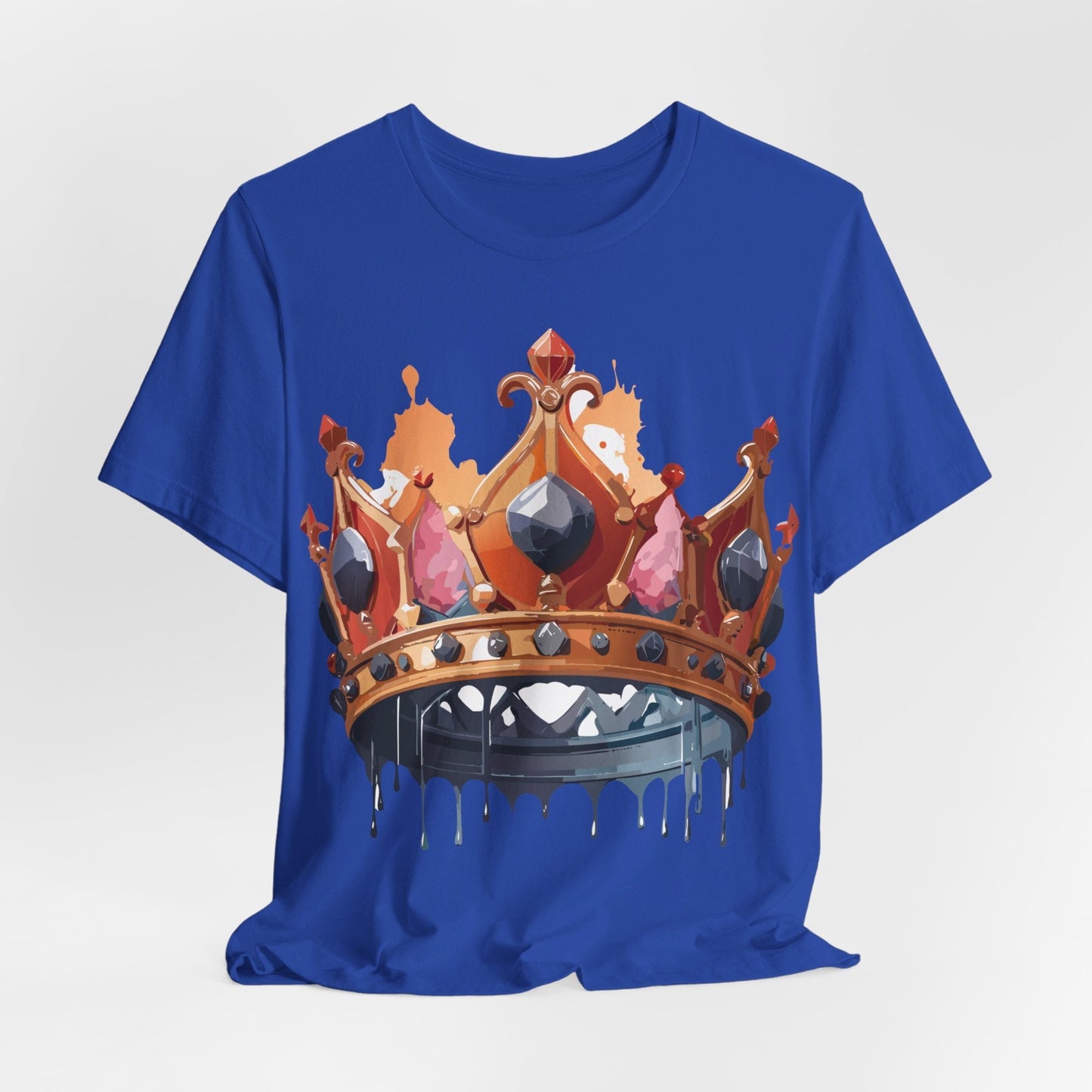 Adelpha Crown Graphic Tee Unisex Jersey Short Sleeve Art Design Vintage Inspired Shirt
