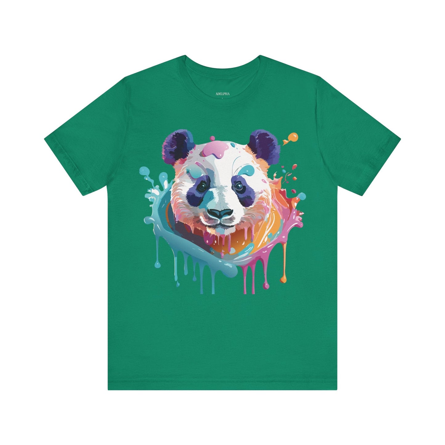Panda Graphic Unisex 100 Cotton Vintage Art with Animal T-Shirt 12