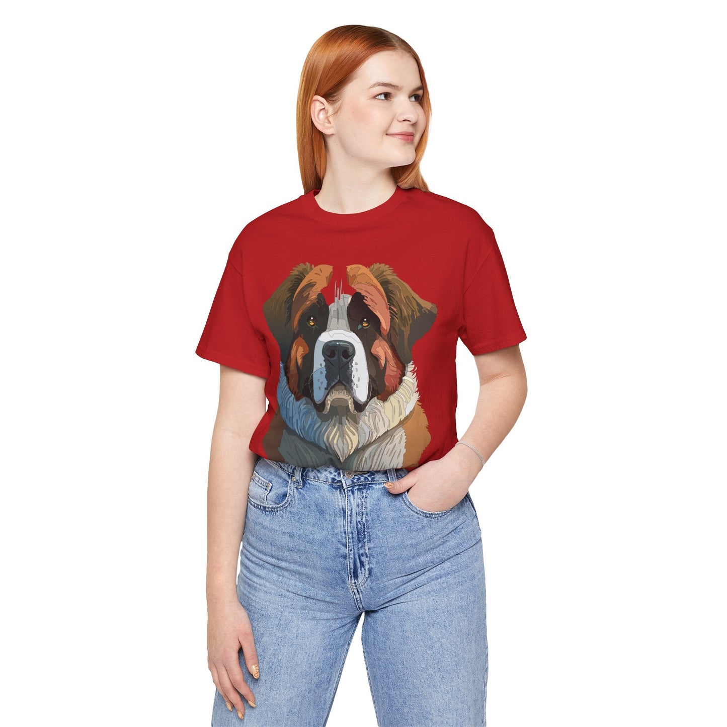 Unisex Animal Shirt Art Design Tee With Wild Animals Print Casual Comfort Wear Everyday Style