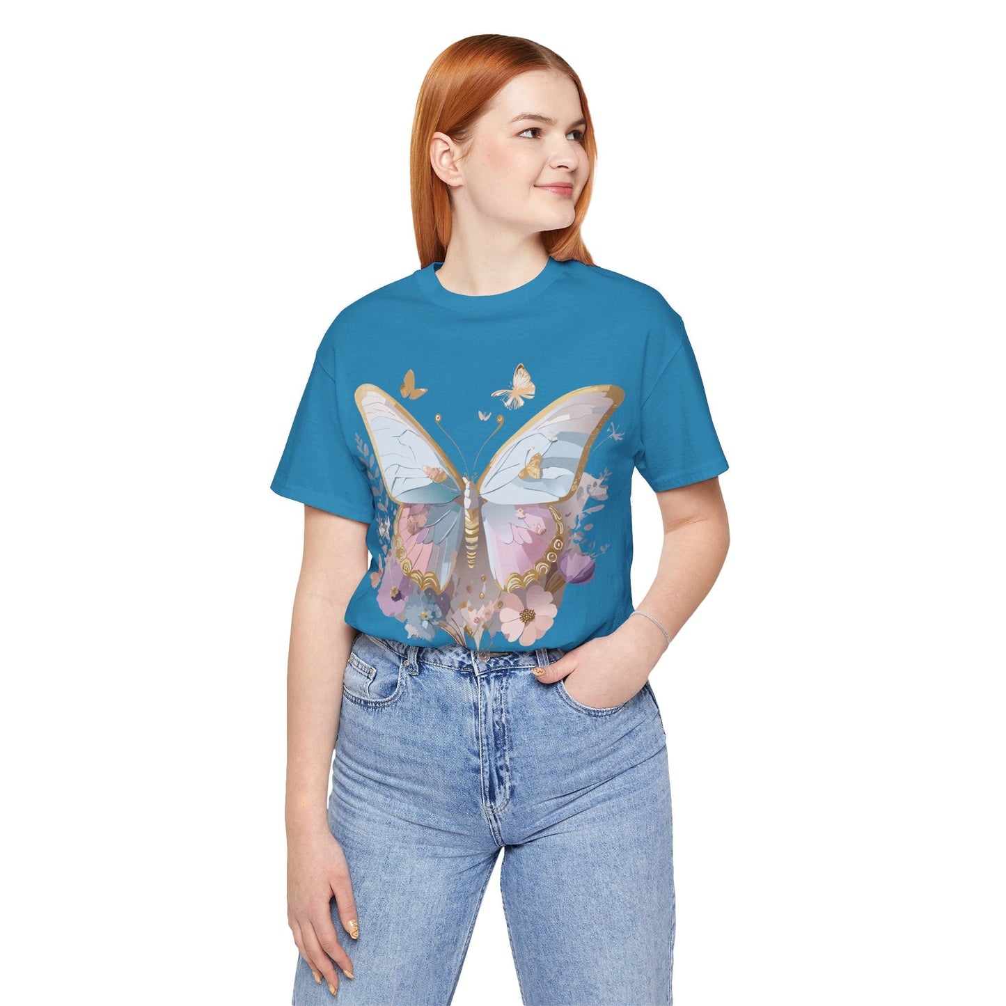 Adelpha Graphic Tee Unisex Art Design Short Sleeve Shirt Premium