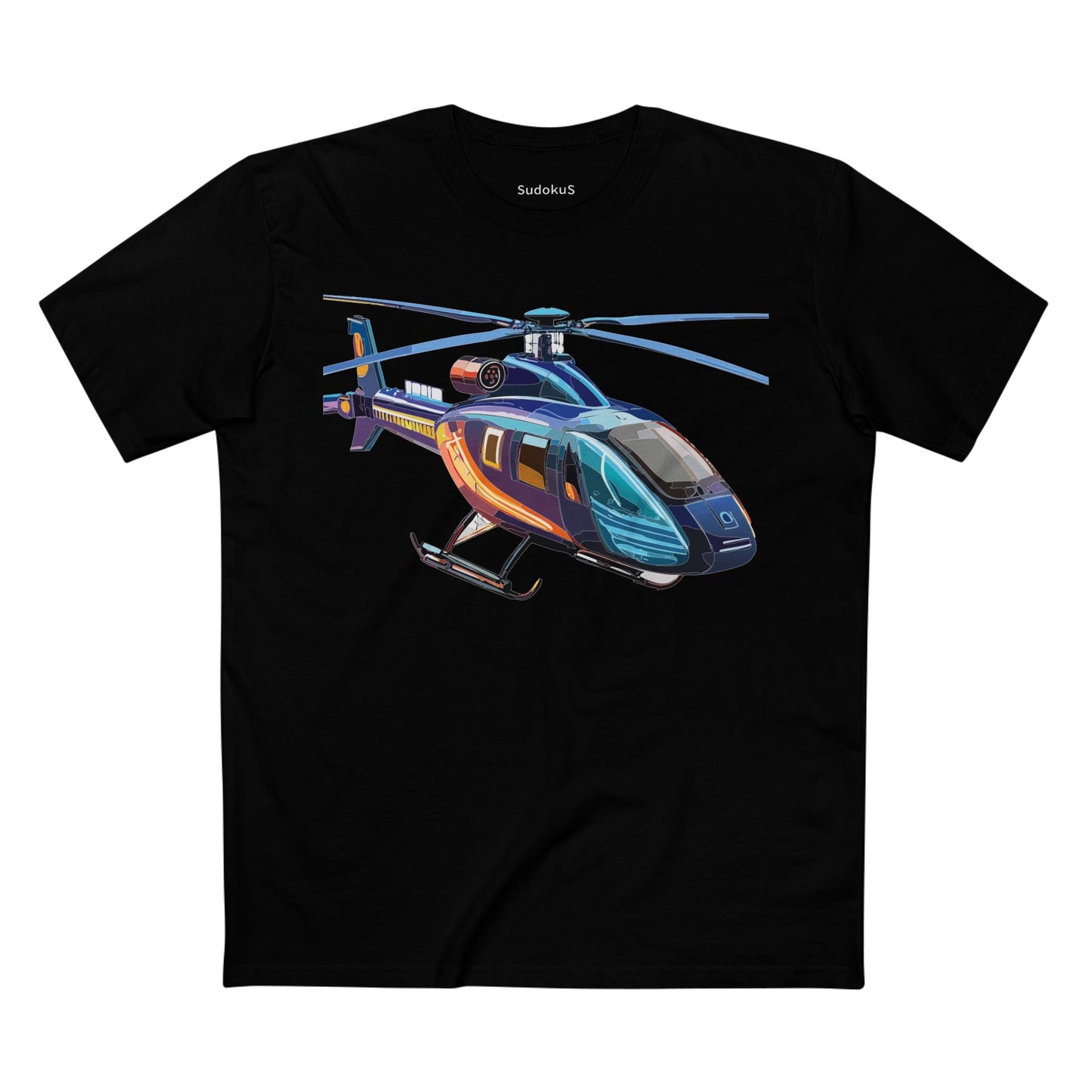 Chopper Graphic Unisex 100 Cotton Staple Tee 14