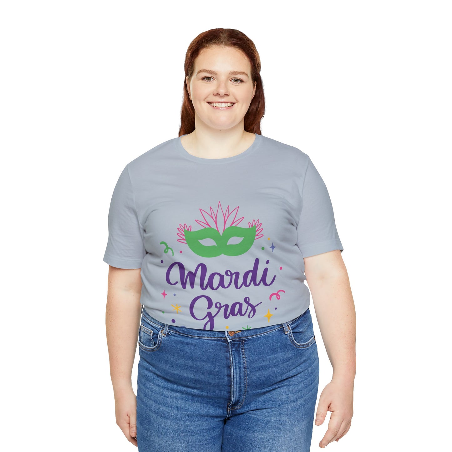 Unisex Cotton Tee Shirt for Mardi Gras