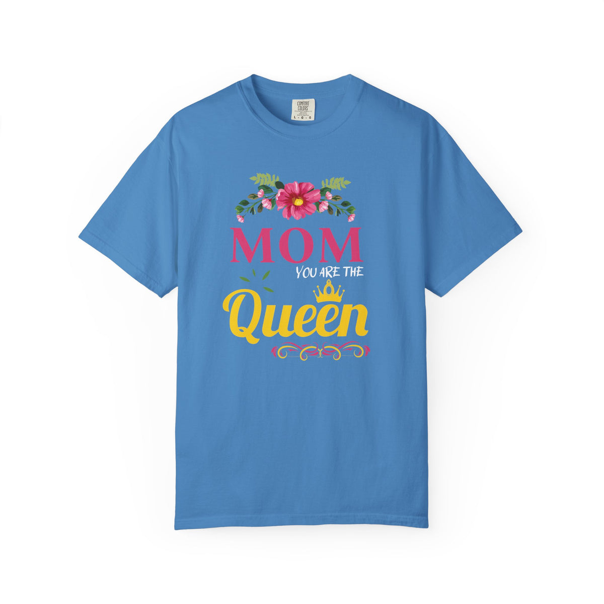 Mom T-shirt Mother's Day Mama Tee Unisex Comfort Colors Garment-Dyed Cotton h13