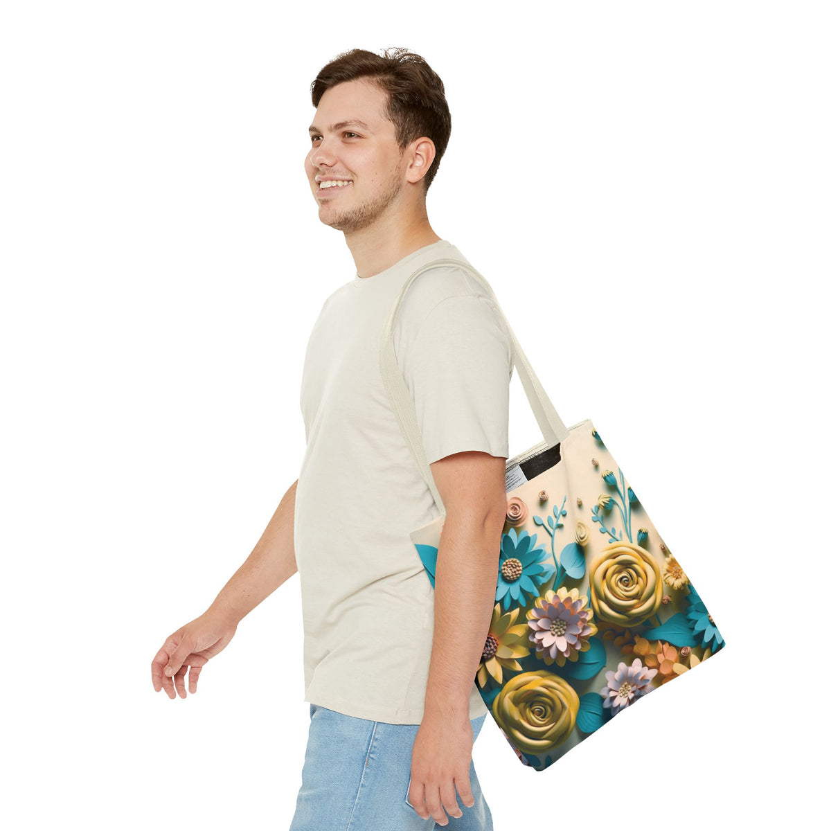 Floral Canvas Bag