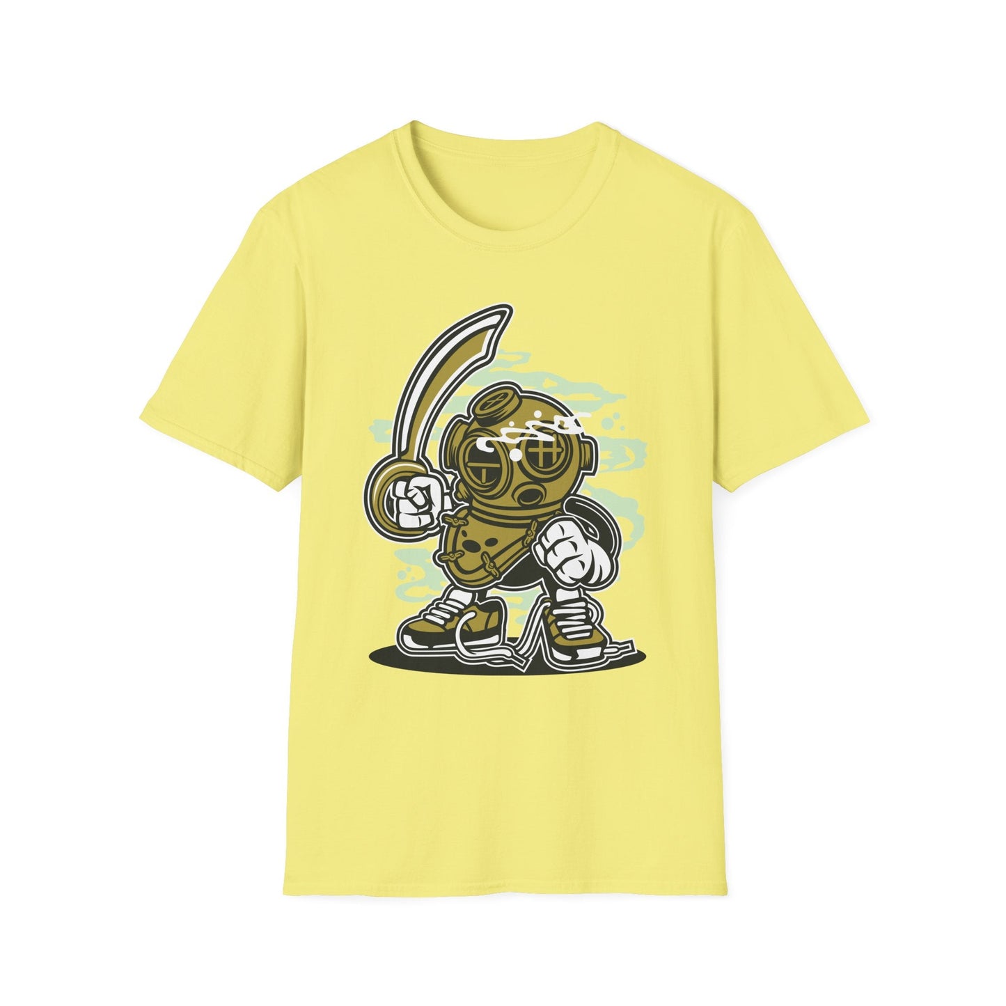 Cartoon T Shirt Animation Tee Funny Tee Shirt Unisex Gildan Softstyle Cotton Comfort