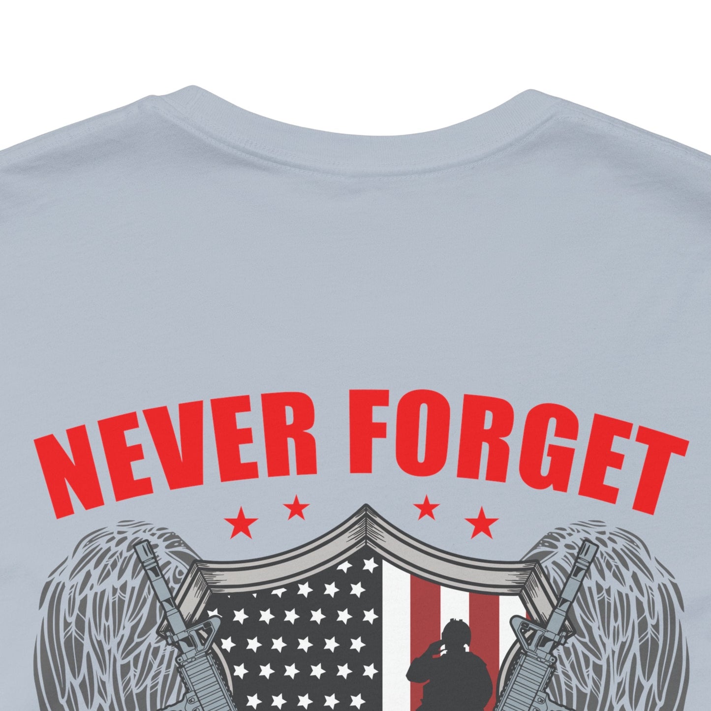 Army Veteran Patriotic Graphic Design Unisex Cotton T-Shirt v39
