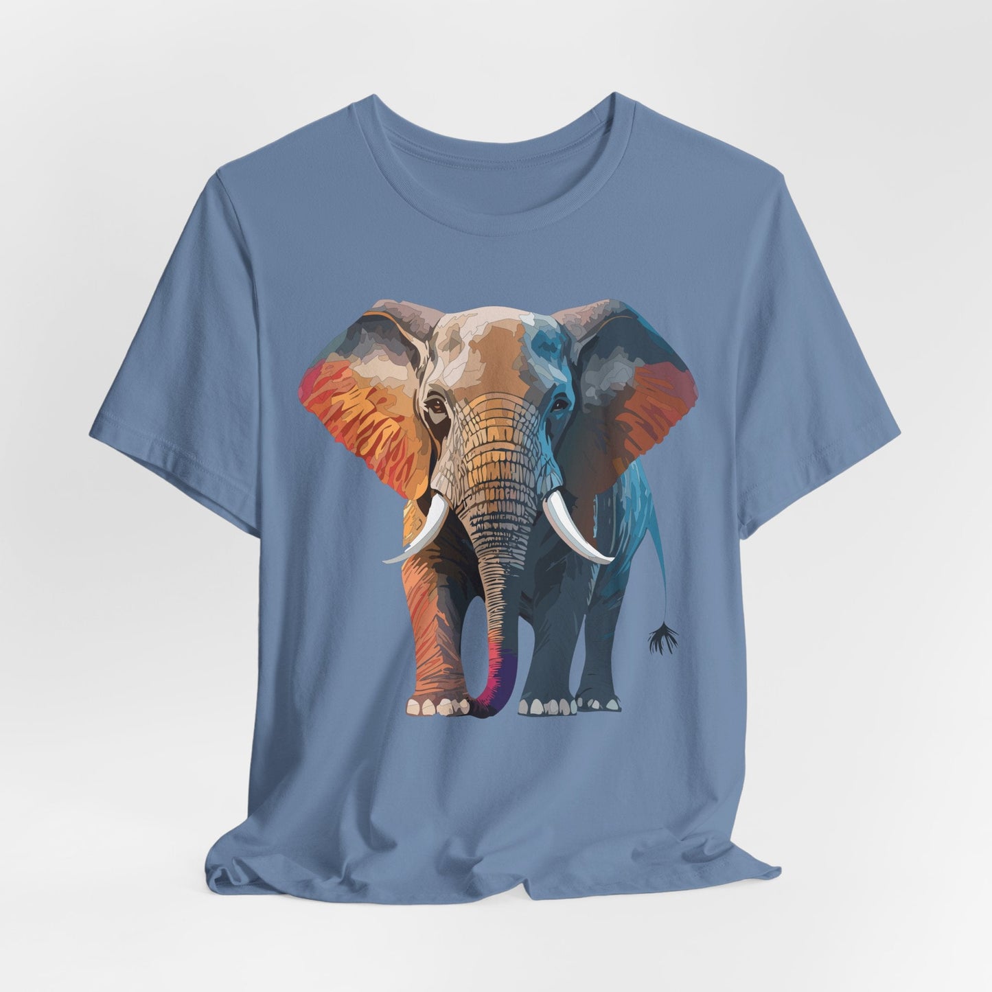 Unisex Animal Shirt With Animals Art Design Graphic Tee Short Sleeve Wild Animals
