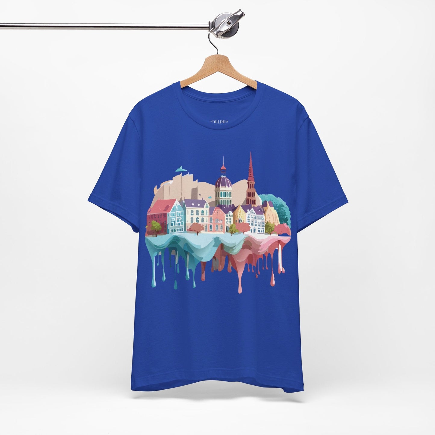 Germany Tourist Shirt Unisex Graphic Tee With Vintage Inspired Adelpha Art Premium Comfort