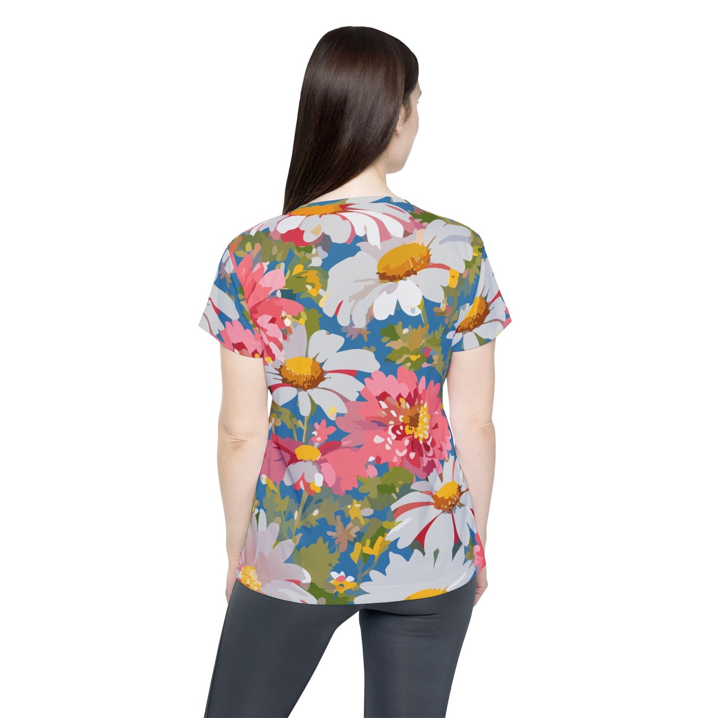 Floral Print Shirt, Shirt with Flowers