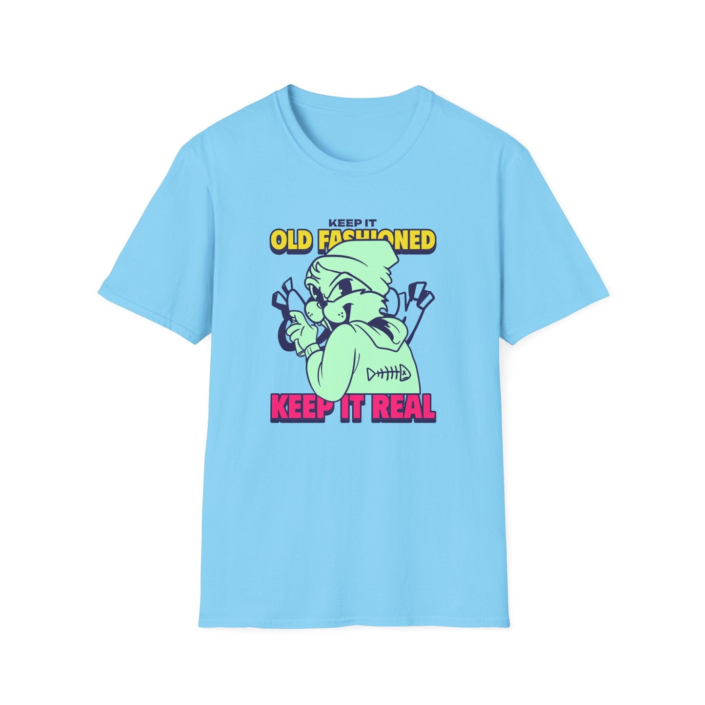 Funny Animals Tees Unisex T Shirt Gildan Softstyle 64000 100 Percent Ring Spun Cotton