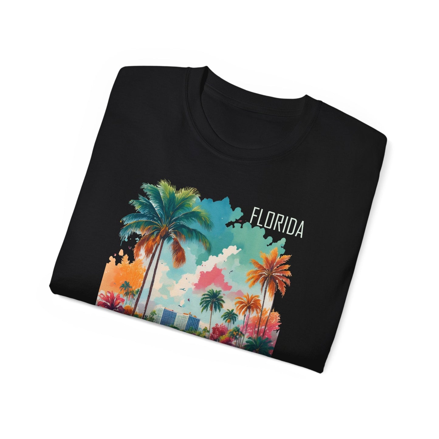 Florida Graphic Unisex Cotton T‑Shirt 2