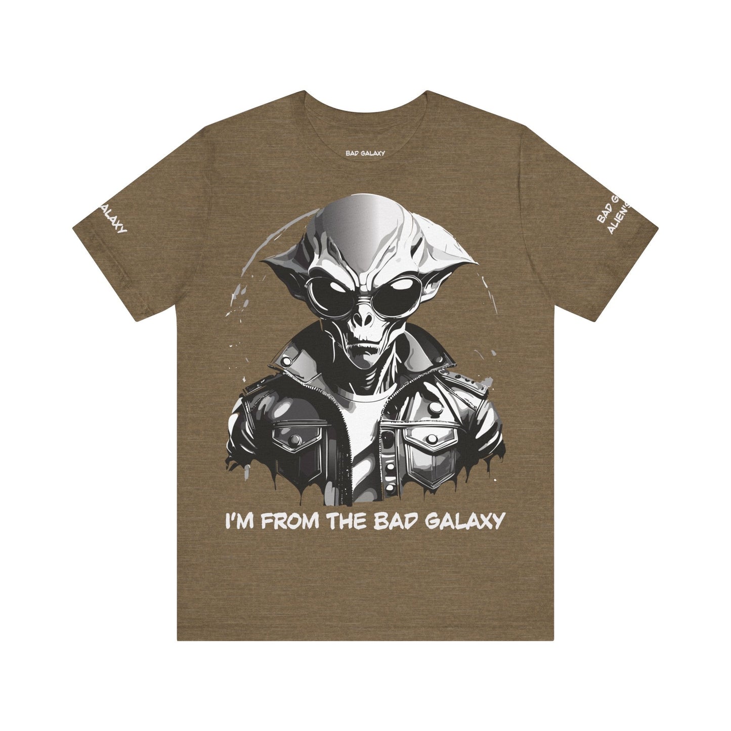 Alien Tee Shirt From Bad Galaxy Made To Order 100 Percent Cotton Lightweight Free Shipping