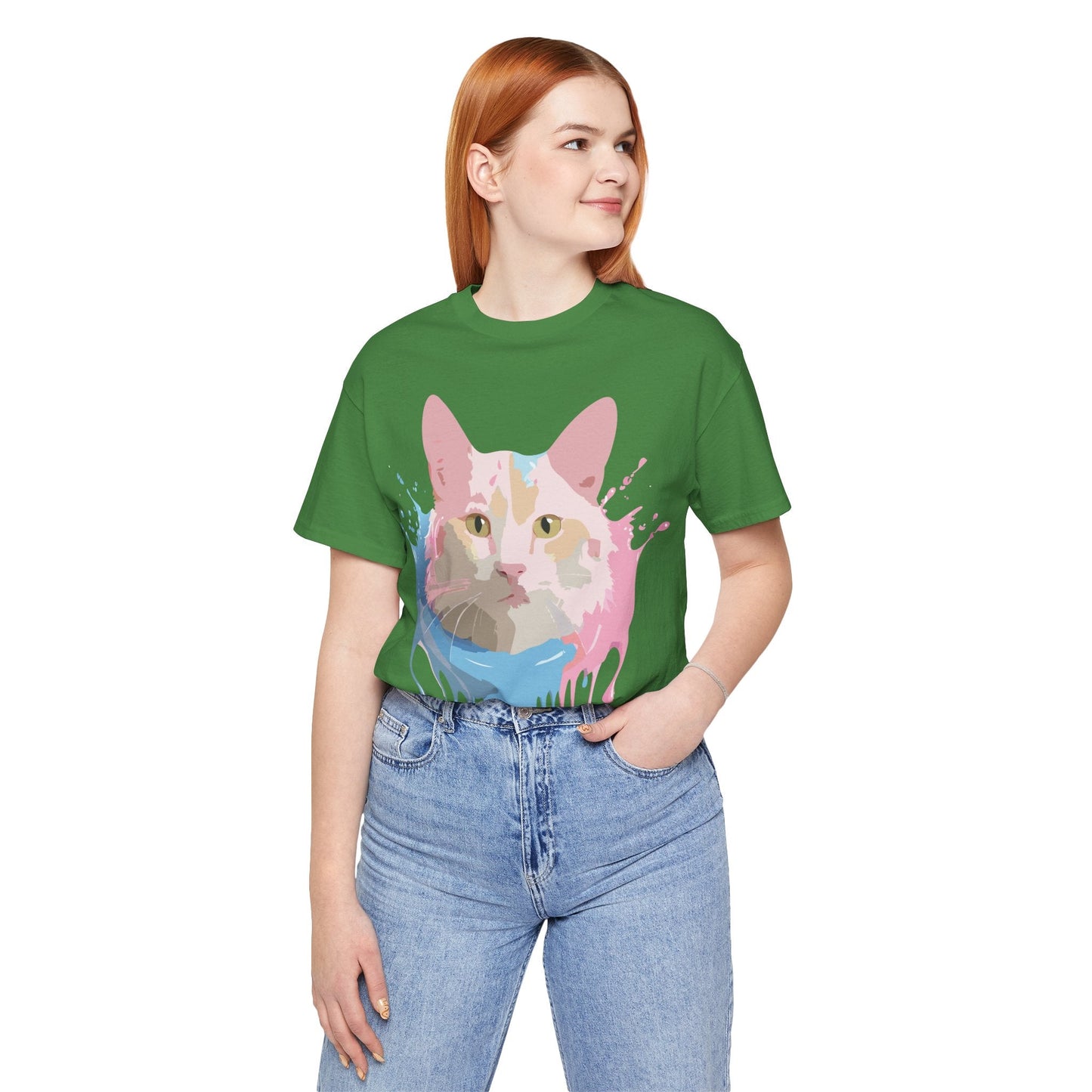 Cat Graphic Tee Unisex Shirt With Vintage Artwork From Adelpha