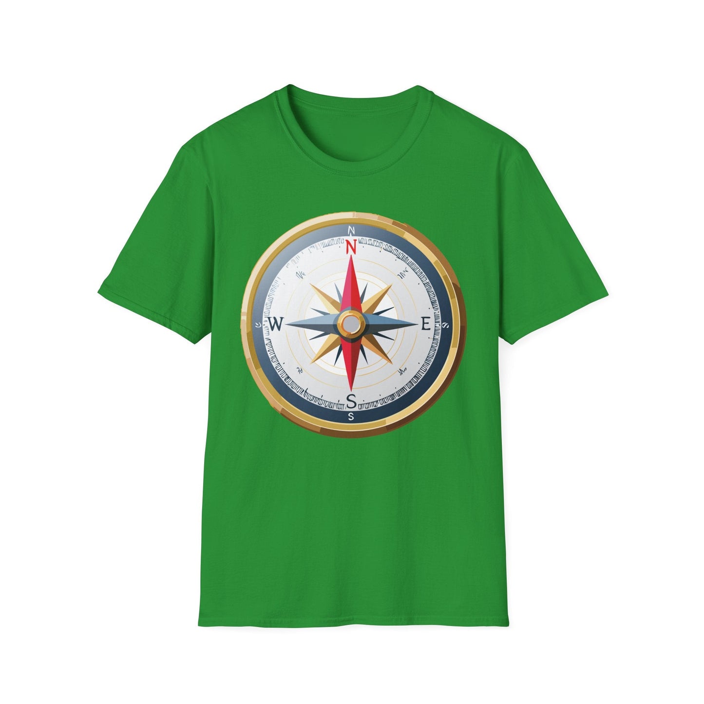 Compass Navigator Graphic Tee Unisex 100 Cotton 22