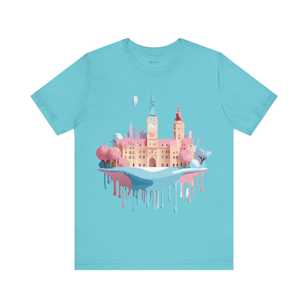 Unisex Cotton Bella+Canvas Tee with Prague