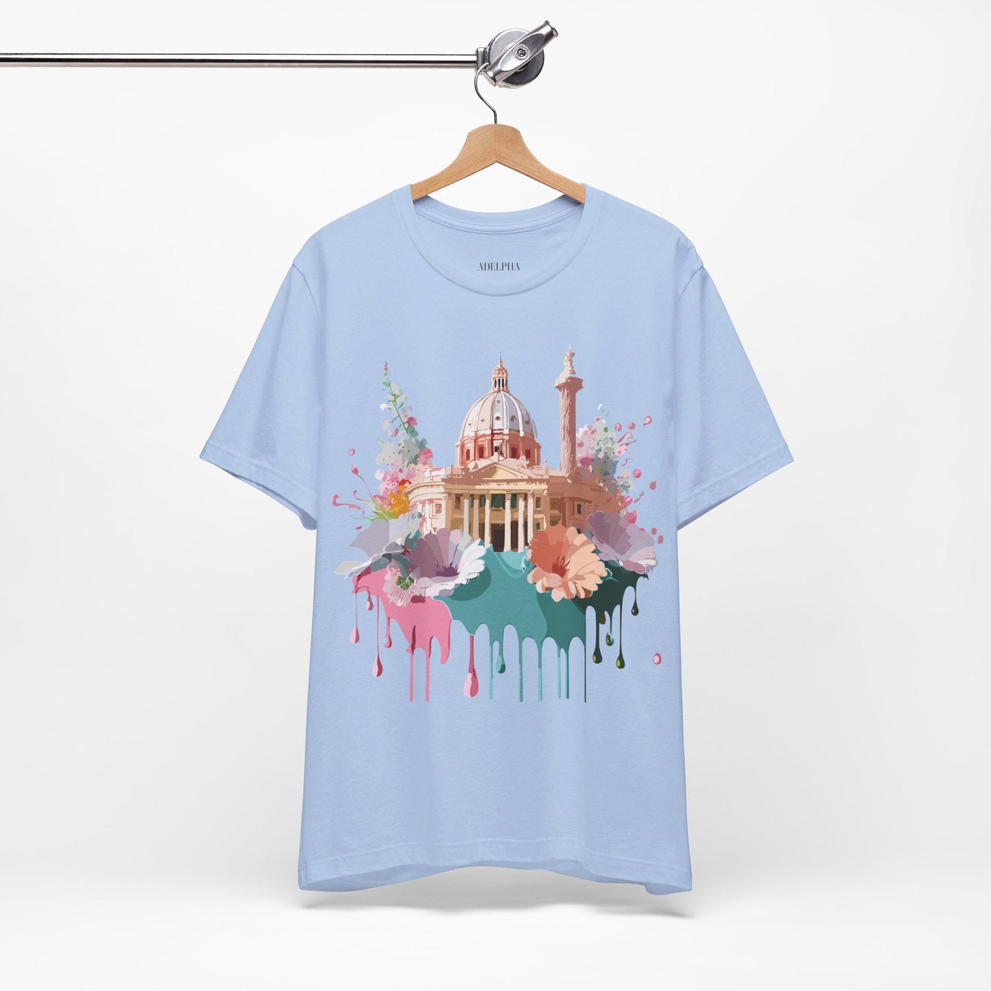 Unisex Rome Graphic Tee Tourist Shirt Adelpha Vintage Artwork Premium Comfort Everyday Wear