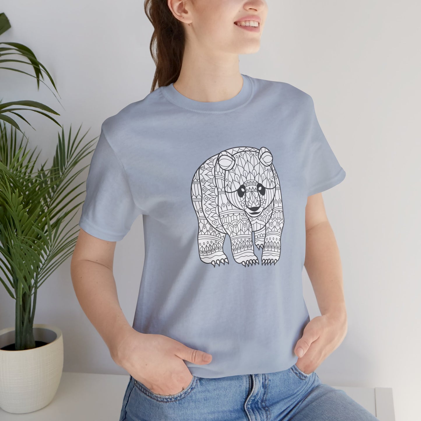 Unisex Tee Shirt with animals Print