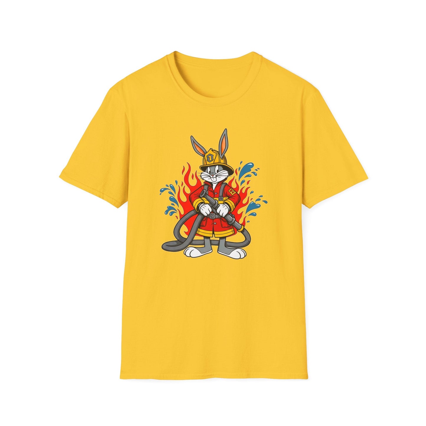 Bugs Bunny T Shirt Unisex Cartoon Tee Softstyle 64000 Cotton Graphic Tee For Fans