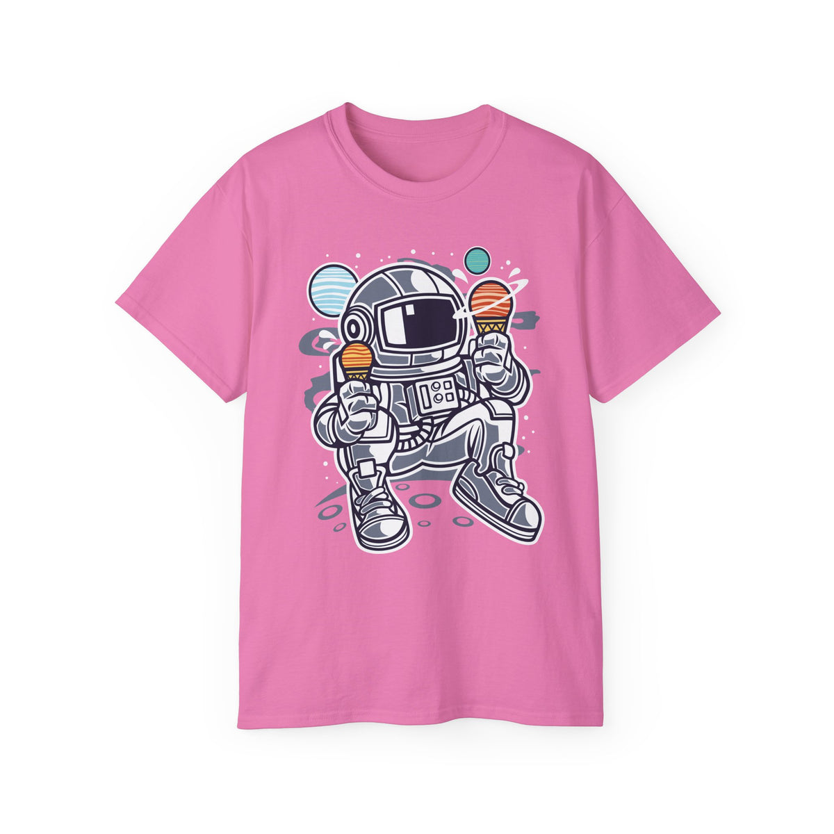 Astronaut Cosmos Graphic Tee Unisex 100 Cotton Gildan T-Shirt