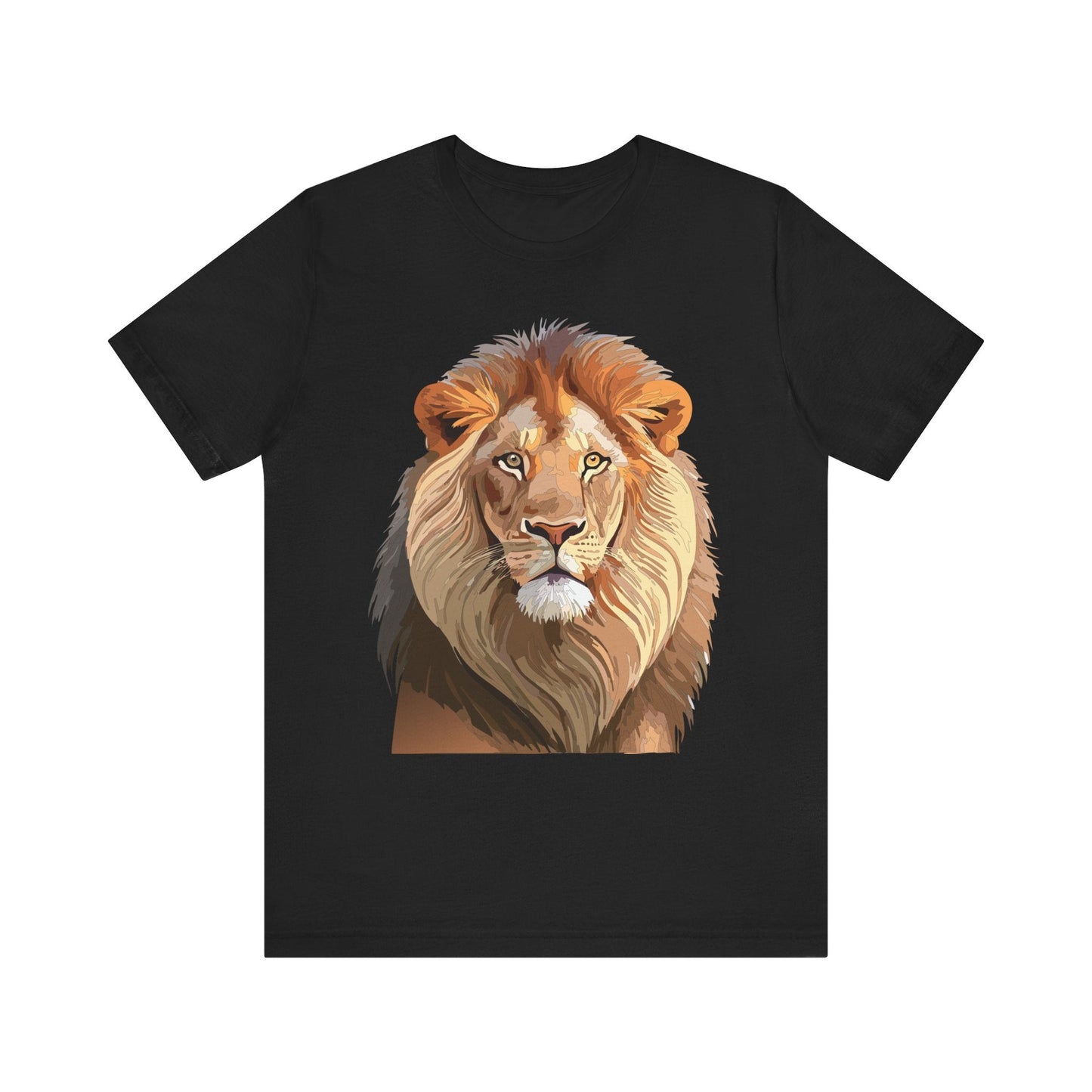 Unisex Animal Graphic Tee Shirt With Wild Animals Art Design For Everyday Wear Casual