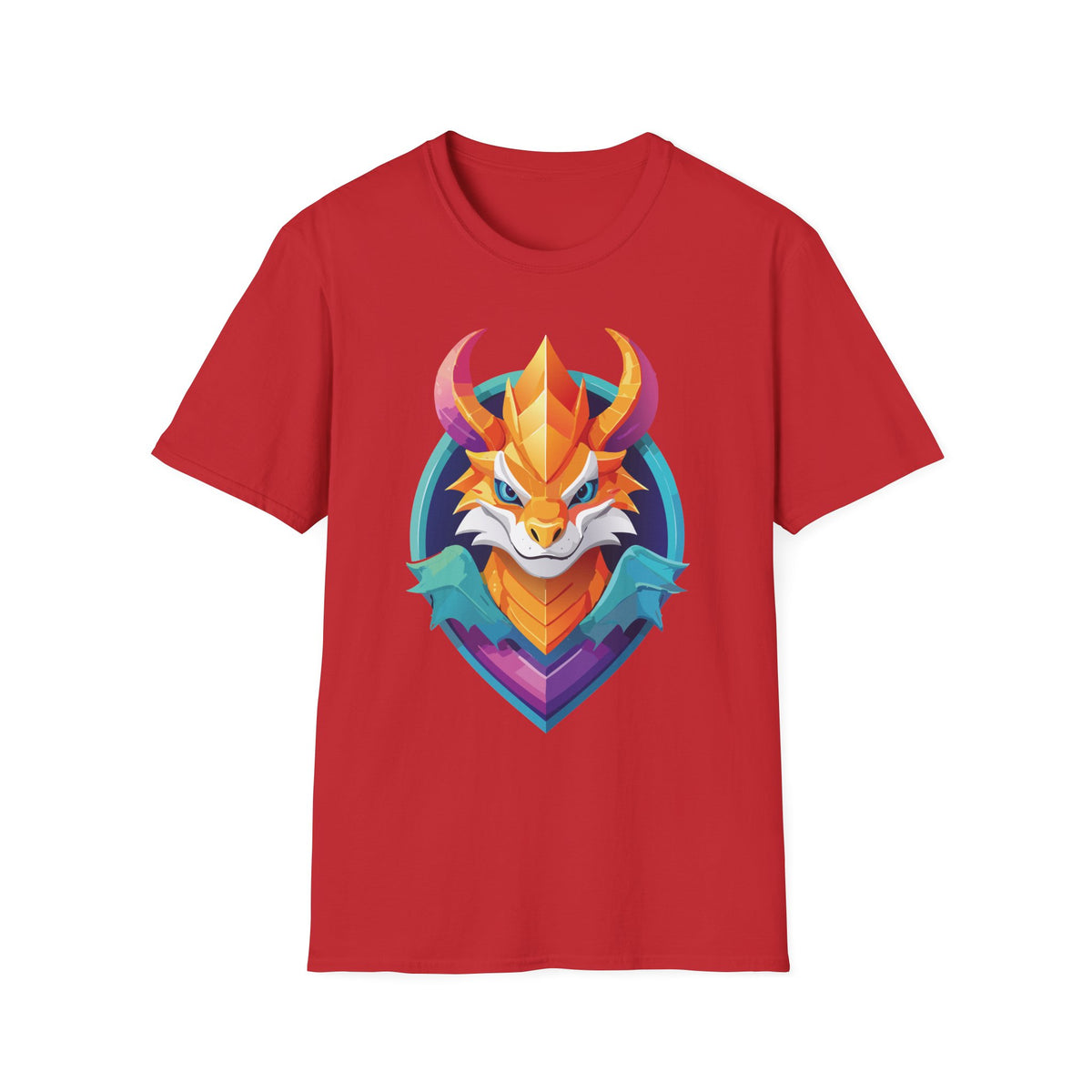 Dragon Graphic Tee Gildan Unisex 100 Cotton Tee Shirt with Animals m22