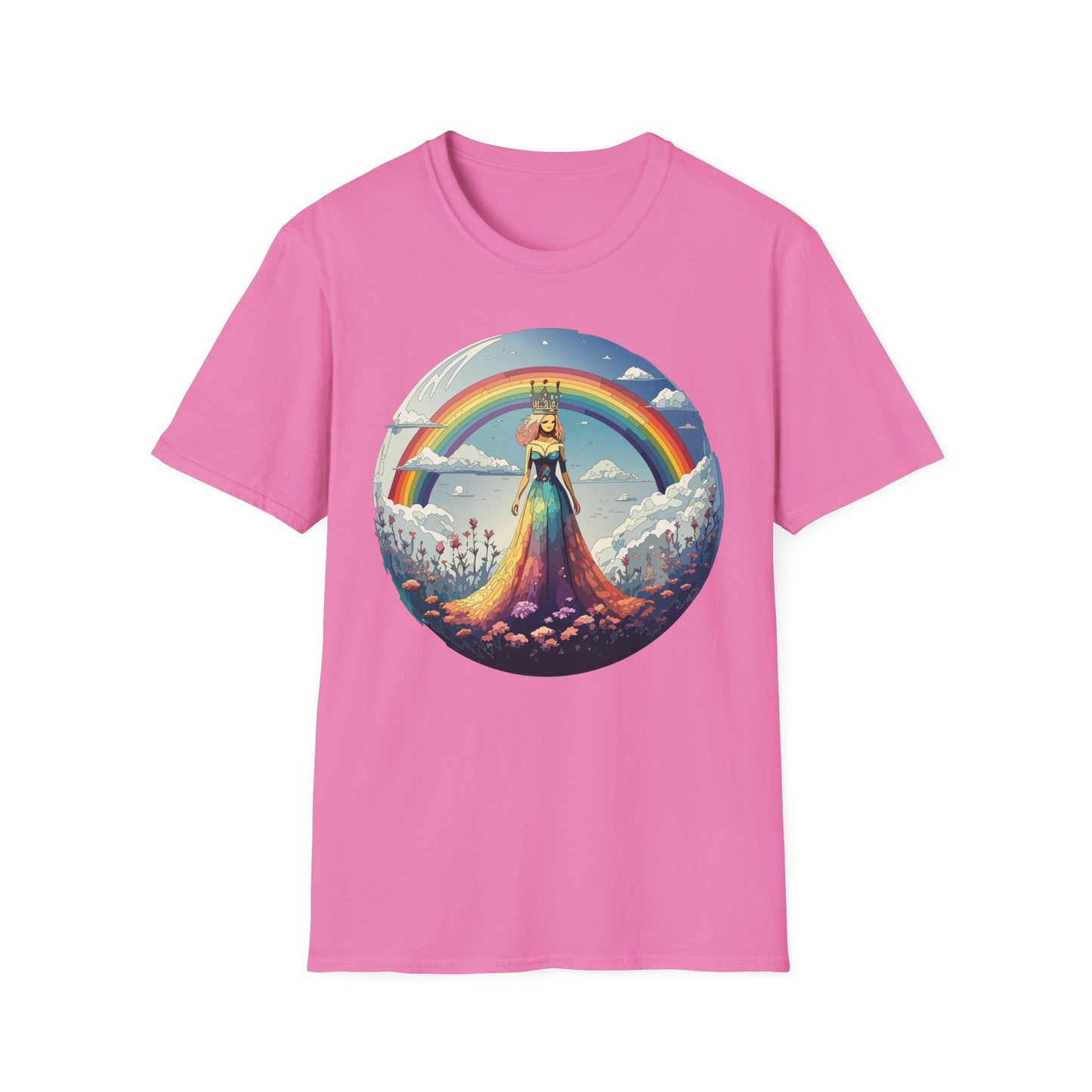 Womens Graphic T Shirt Art Design Tee Softstyle 64000 100 Percent Cotton Comfort