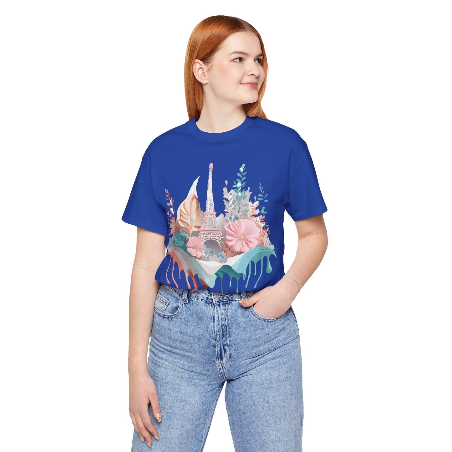 Unisex Paris Graphic T Shirt By Adelpha Vintage Inspired Art Tee Short Sleeve Casual Wear