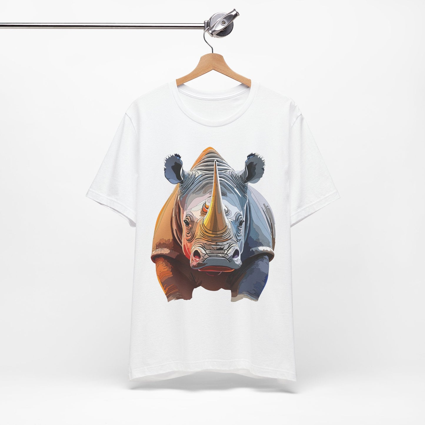 Unisex Animal Graphic Tee Shirt With Art Design Wild Animals Shirt Gildan Softstyle Cotton