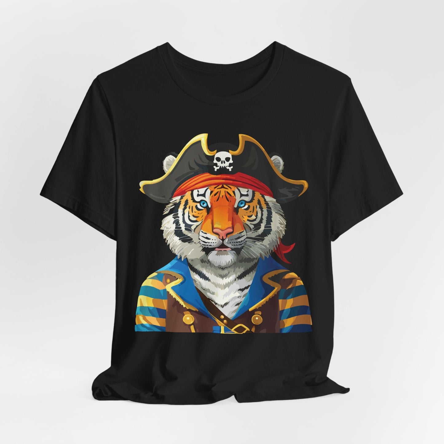 Unisex Animal Tee Shirt Art Design With Wild Animals Gildan Softstyle Cotton T Shirt