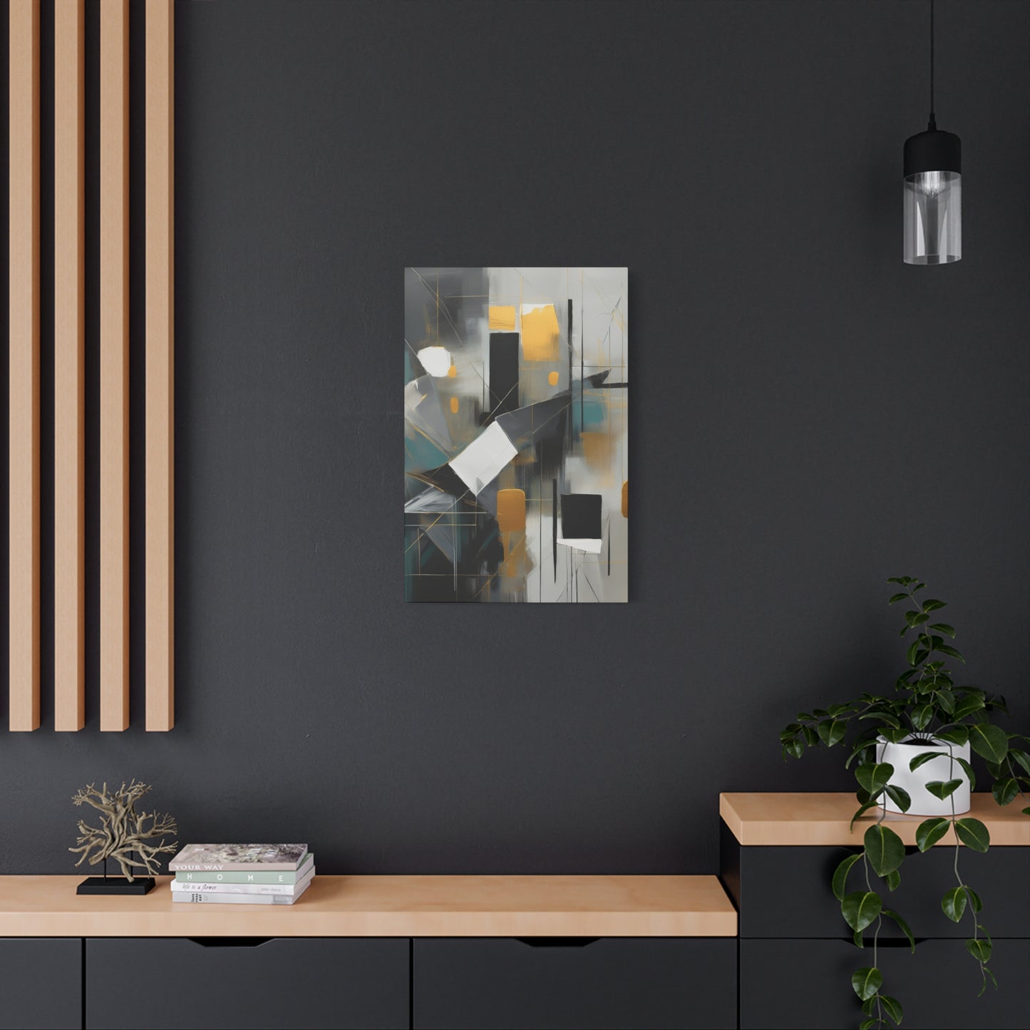 Abstract Oil Painting Print Canvas 20x24,20x30,24x30 24x32,24x36,30x40 32x48,36x48,40x60 Pine-Wood Inner Frame ABS-205
