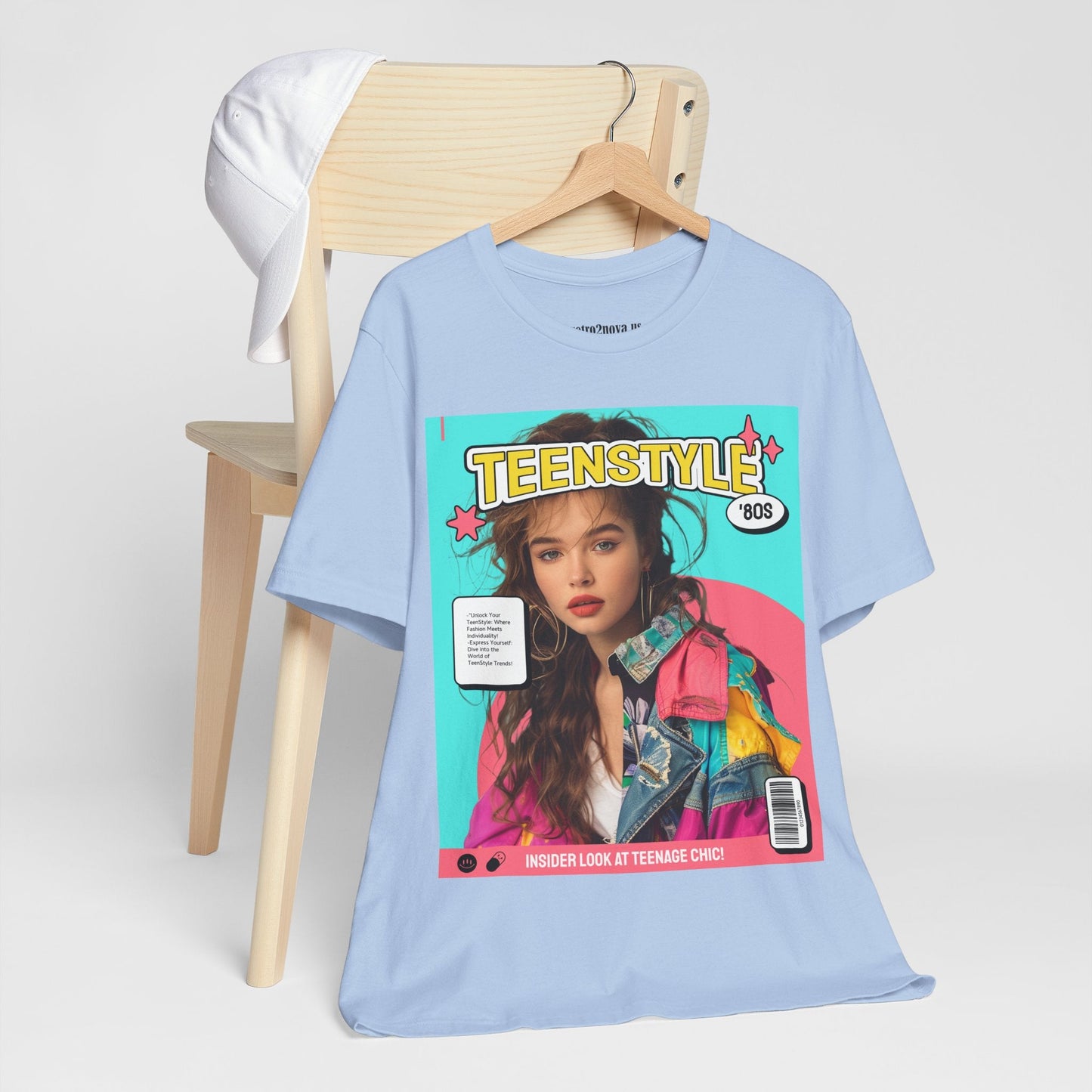 Magazine Cover Shirt Unisex Jersey Short Sleeve Tee Lightweight Breathable Fabric
