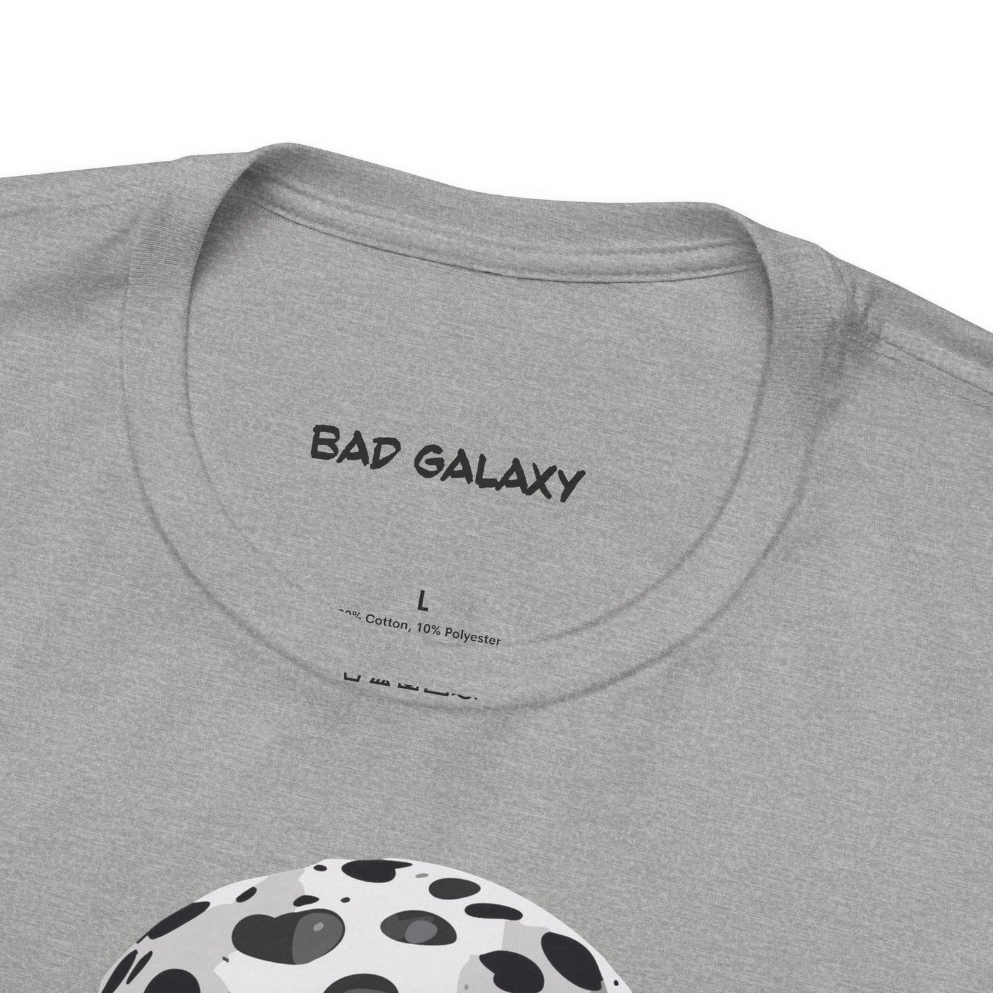 Alien Tee Shirt From Bad Galaxy 100 Percent Cotton Lightweight USA Printed Tee Eco Friendly Inks