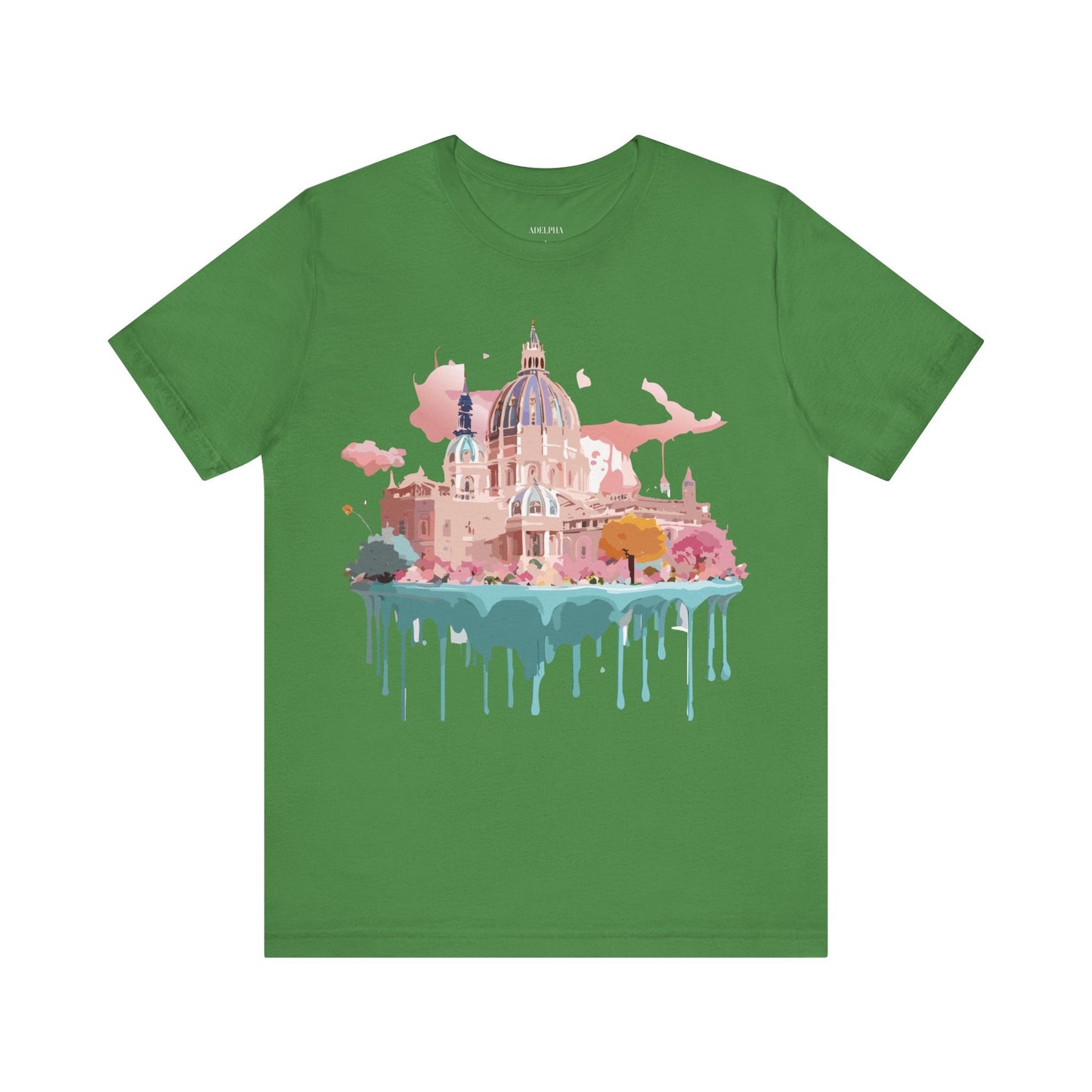 Vienna Tourist Graphic Tee Unisex Jersey Short Sleeve Vintage Inspired Artwork by Adelpha